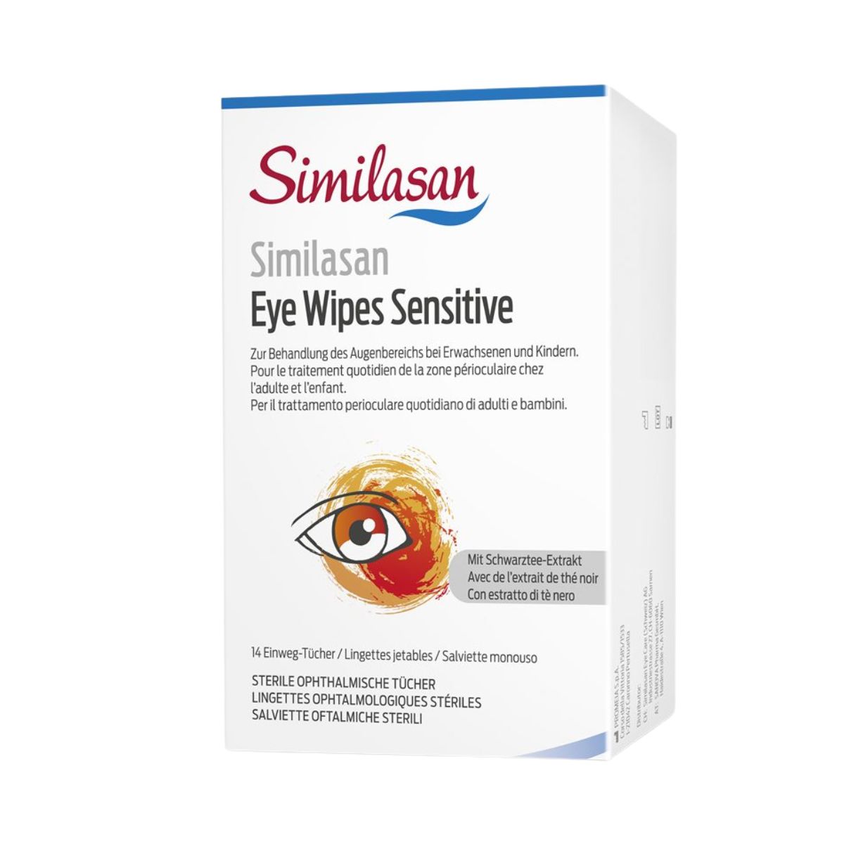 Similasan Eye Wipes Sensitive sachet de 14 pièces
