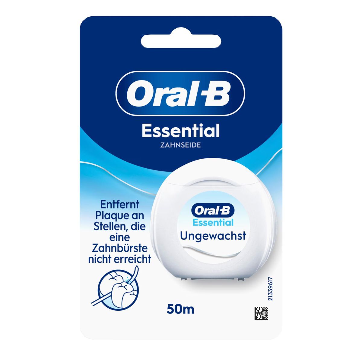 ORAL-B Essentialfloss 50 m ungewachst