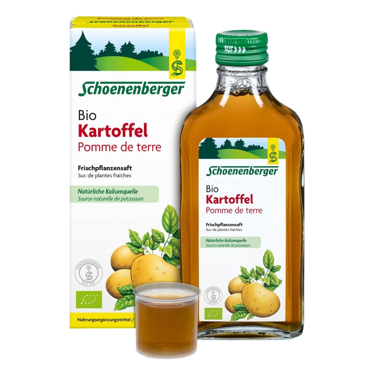 Jus de pomme de terre bio Schoenenberger 200 ml