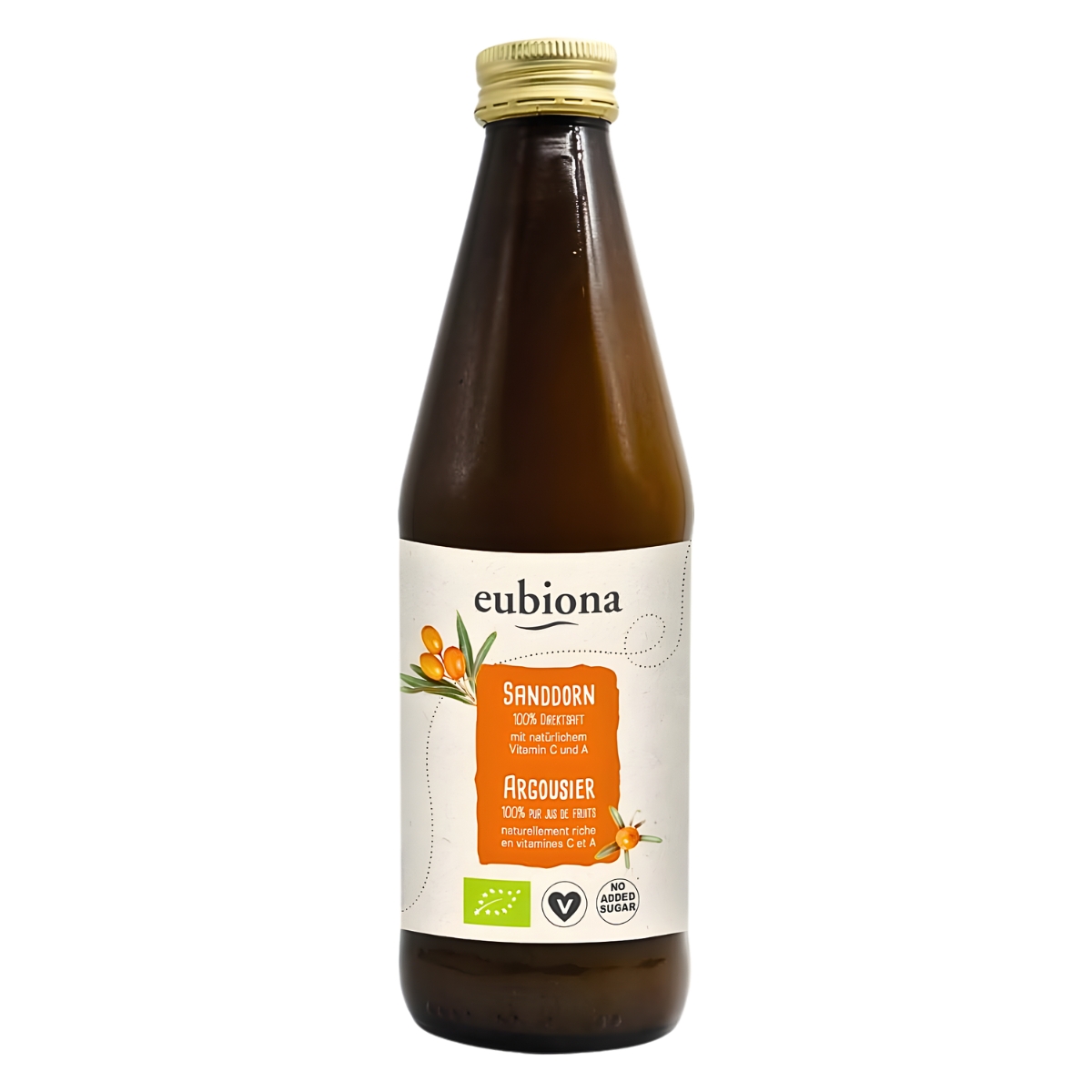 Eubiona Sanddornsaft ungesüsst 330 ml Eubiona Sanddornsaft ungesüsst 330 ml