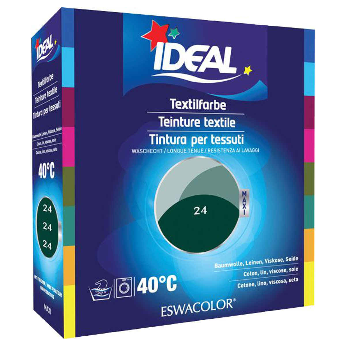 IDEAL MAXI Baumwolle Color No24 tanne