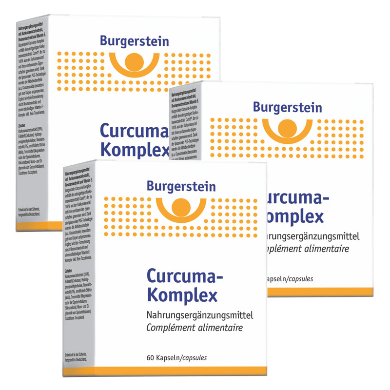 Burgerstein Curcuma-Komplex Kapseln Blister 3x 60 Stück Burgerstein Curcuma-Komplex Kapseln Blister 3x 60 Stück