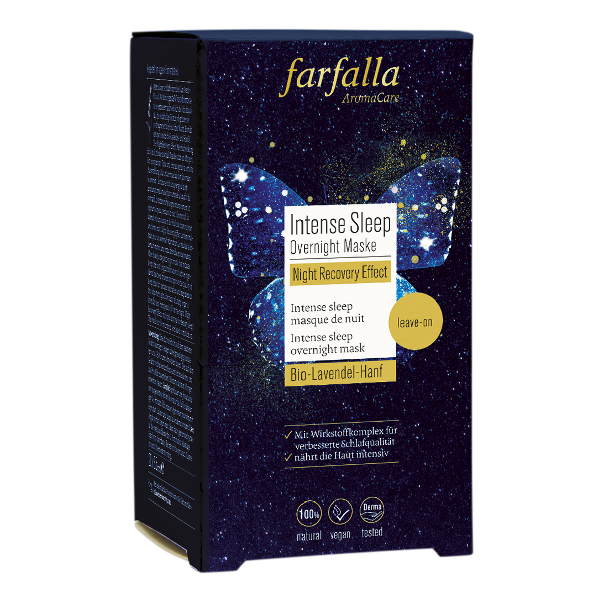 Farfalla Intense Sleep Overnight Maske, Night Recovery Effect