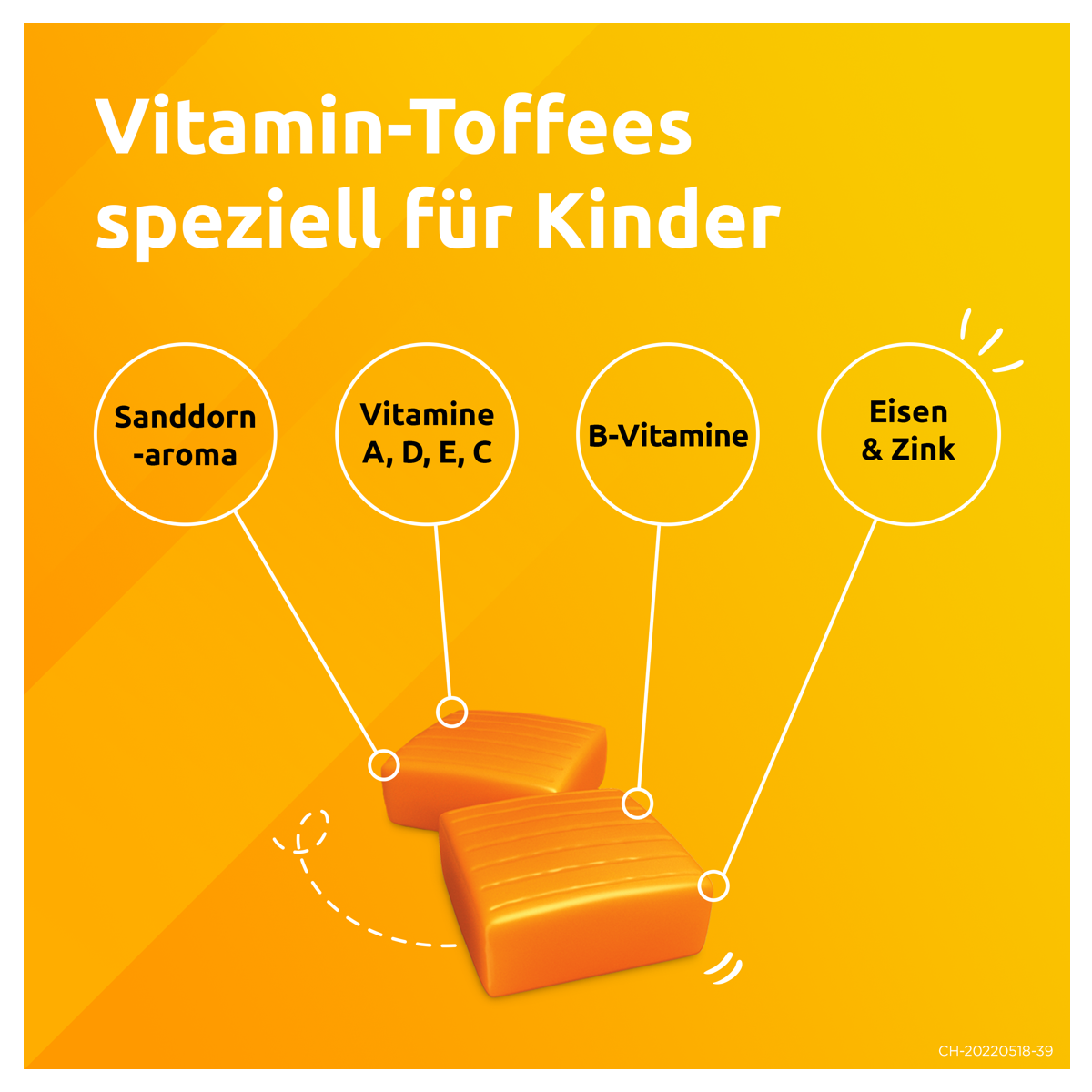 Supradyn junior Immuno Toffees Beutel 120 Stück Supradyn junior Immuno Toffees Beutel 120 Stück