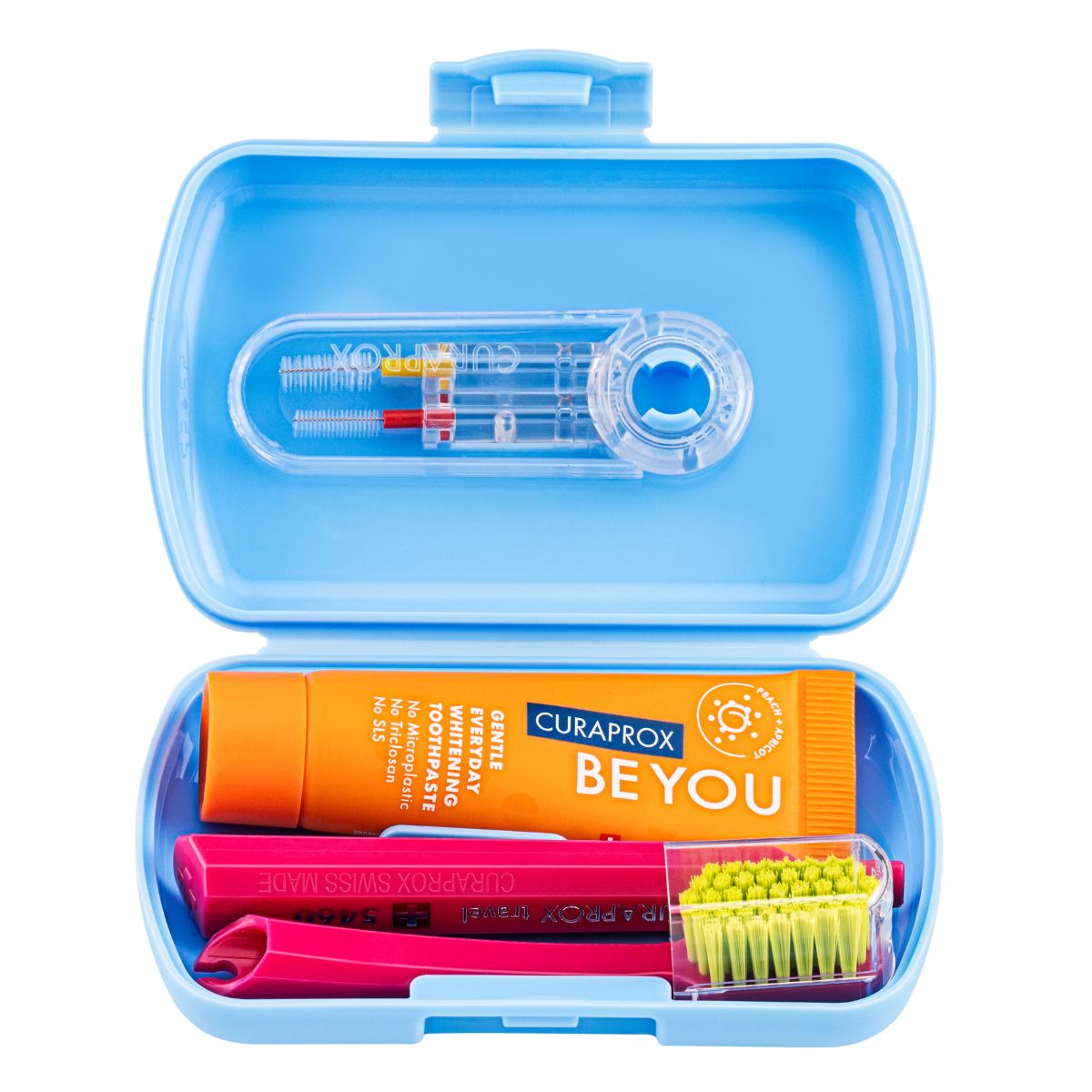 Curaprox Travel Set blau