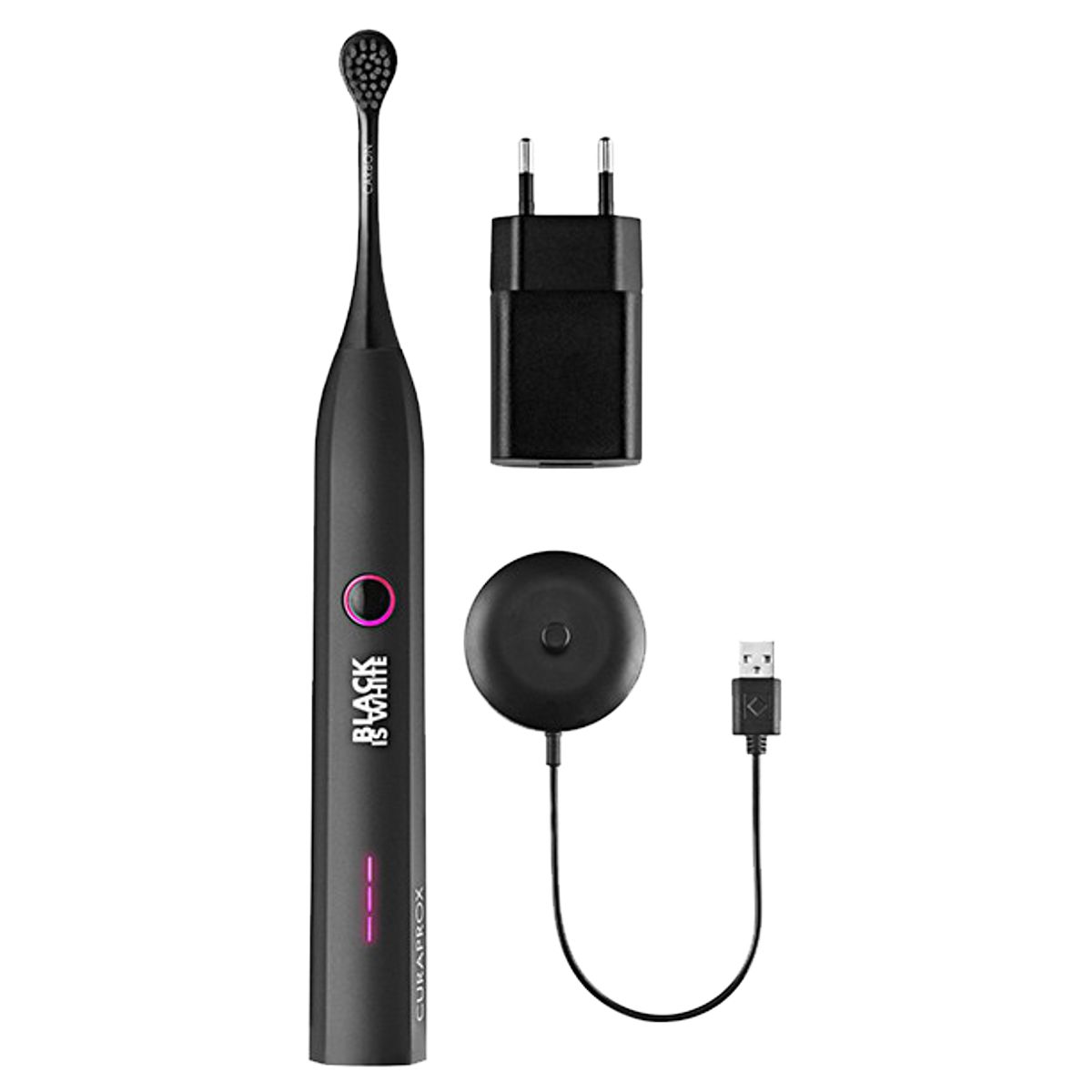 Curaprox Hydrosonic Black is white sonic Toothbrush Curaprox Hydrosonic Black is white sonic Toothbrush