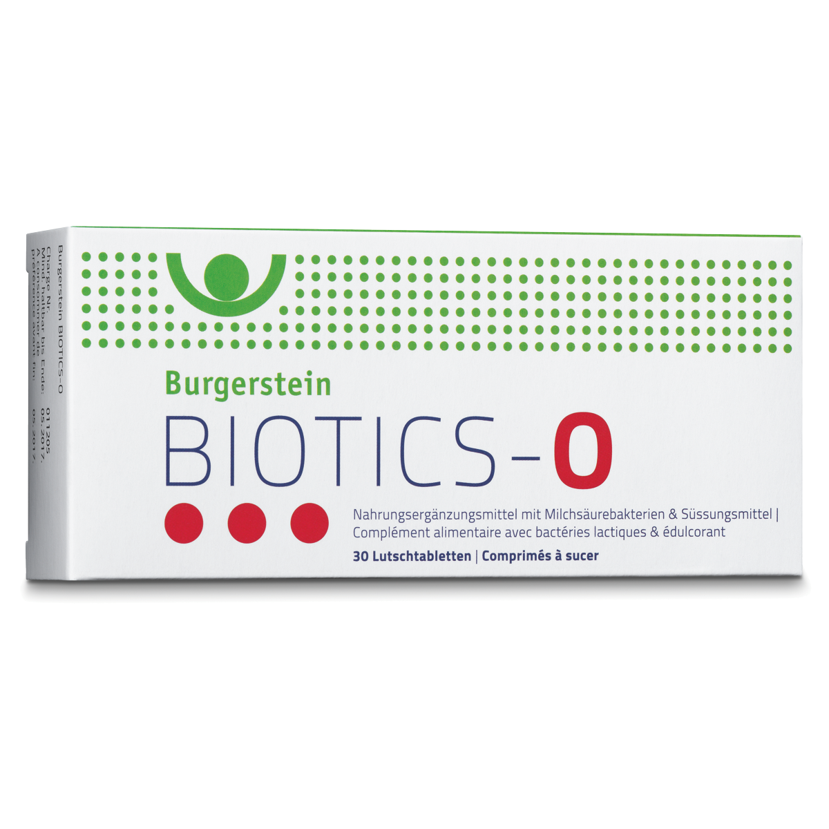 Burgerstein Biotics-O 30 Lutschtabletten Burgerstein Biotics-O 30 Lutschtabletten