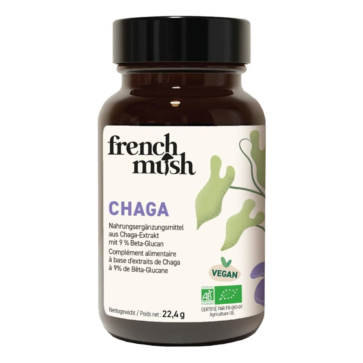 French Mush Chaga Kapseln 56 Stück