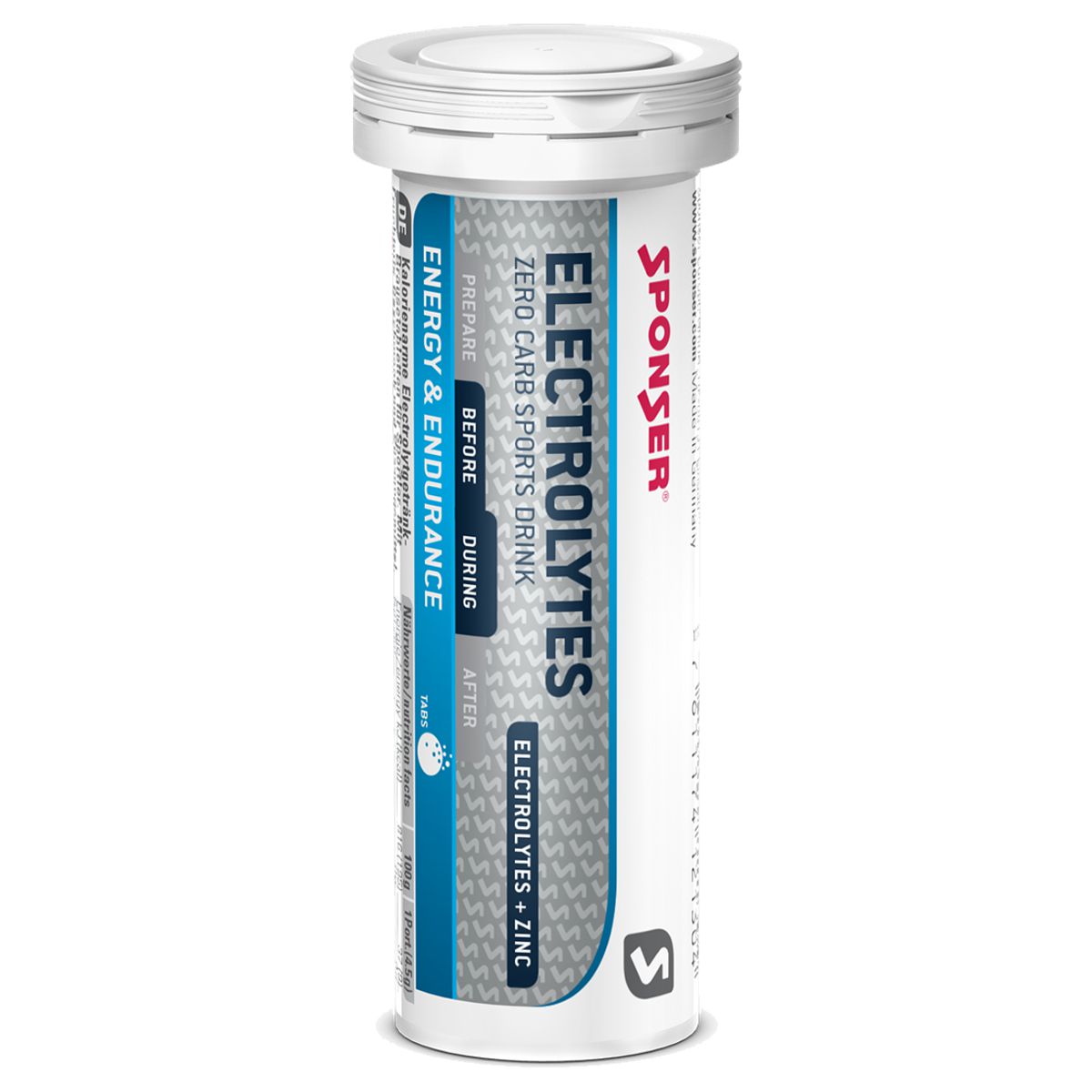 Sponser Electrolytes Tabs Lemon 10 x 4,5 g Sponser Electrolytes Tabs Lemon 10 x 4,5 g
