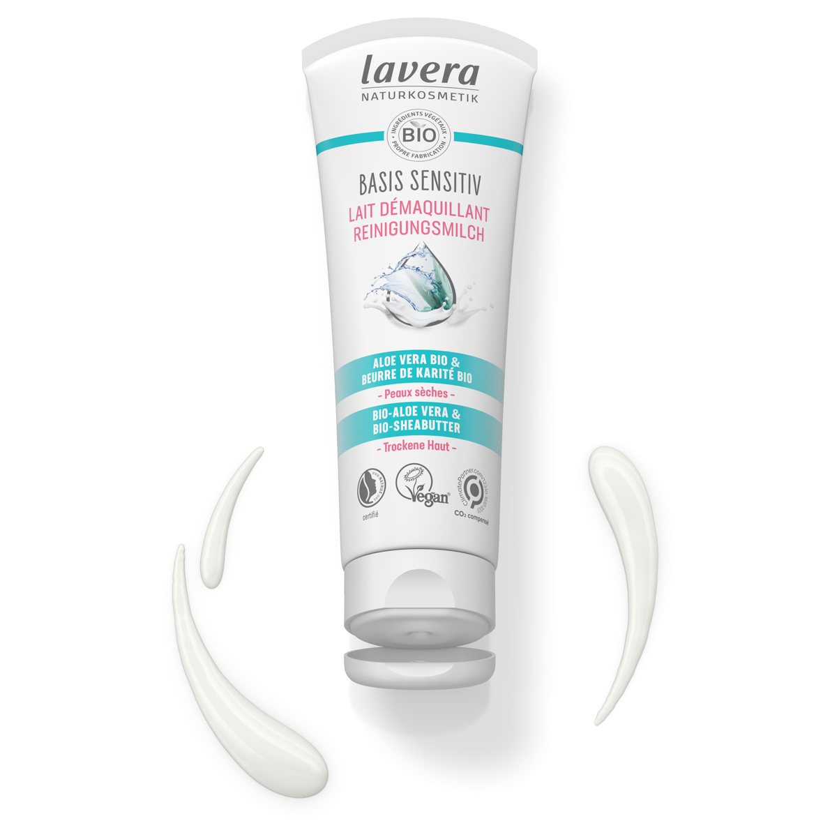 Lavera Reinigungsmilch 2in1 basis sensitiv 125 ml Lavera Reinigungsmilch 2in1 basis sensitiv 125 ml