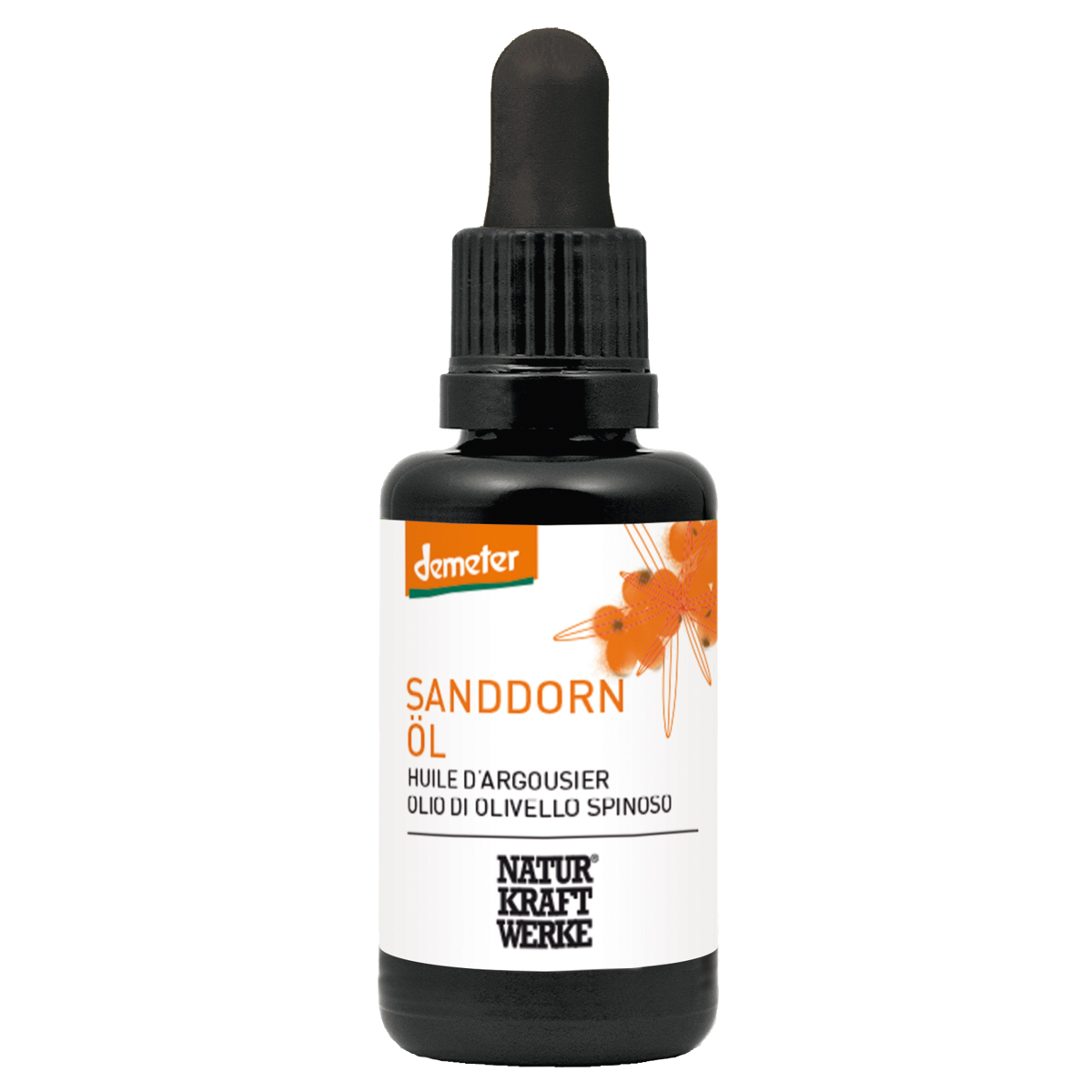 Naturkraftwerke Sanddornöl nativ Demeter 30 ml Naturkraftwerke Sanddornöl nativ Demeter 30 ml