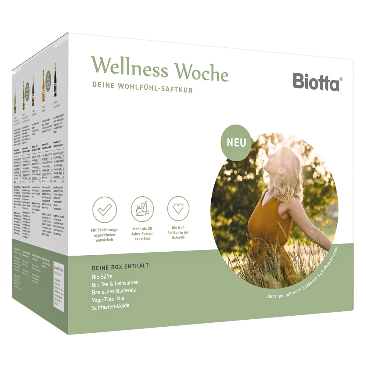 Biotta Wellness Woche Bio Karton
