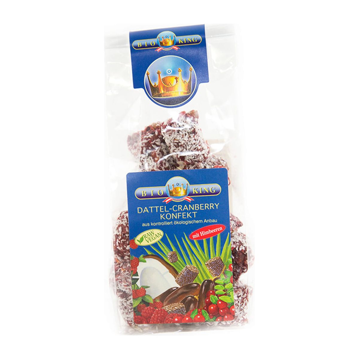 Bioking Dattel-Cranberry Konfekt 125 g Bioking Dattel-Cranberry Konfekt 125 g