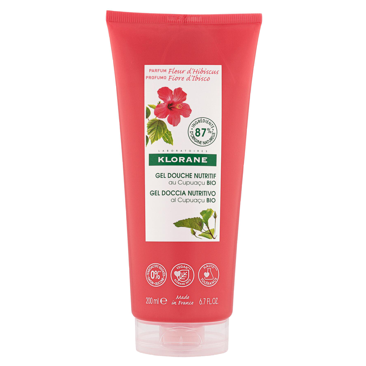 Klorane Duschgel Hibiskusblüte 200 ml Klorane Duschgel Hibiskusblüte 200 ml