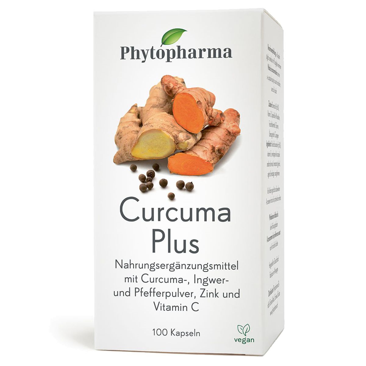 Phytopharma Curcuma Plus Kapseln 100 Stück Phytopharma Curcuma Plus Kapseln 100 Stück
