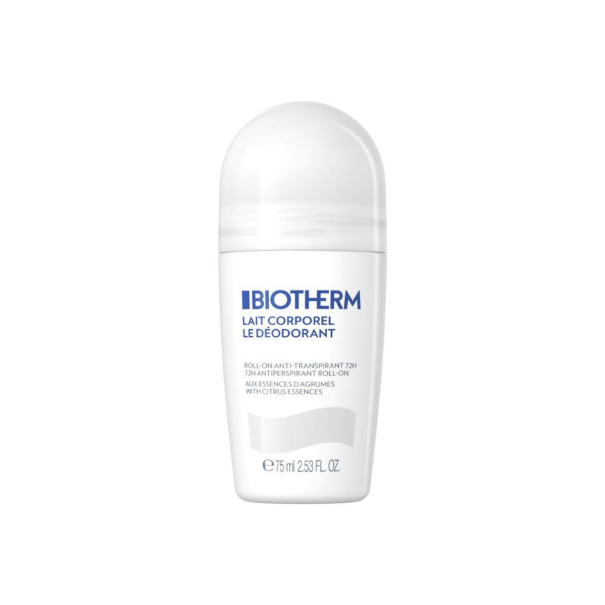 Biotherm Corps Deo Lait Corporel Roll-On 75 ml