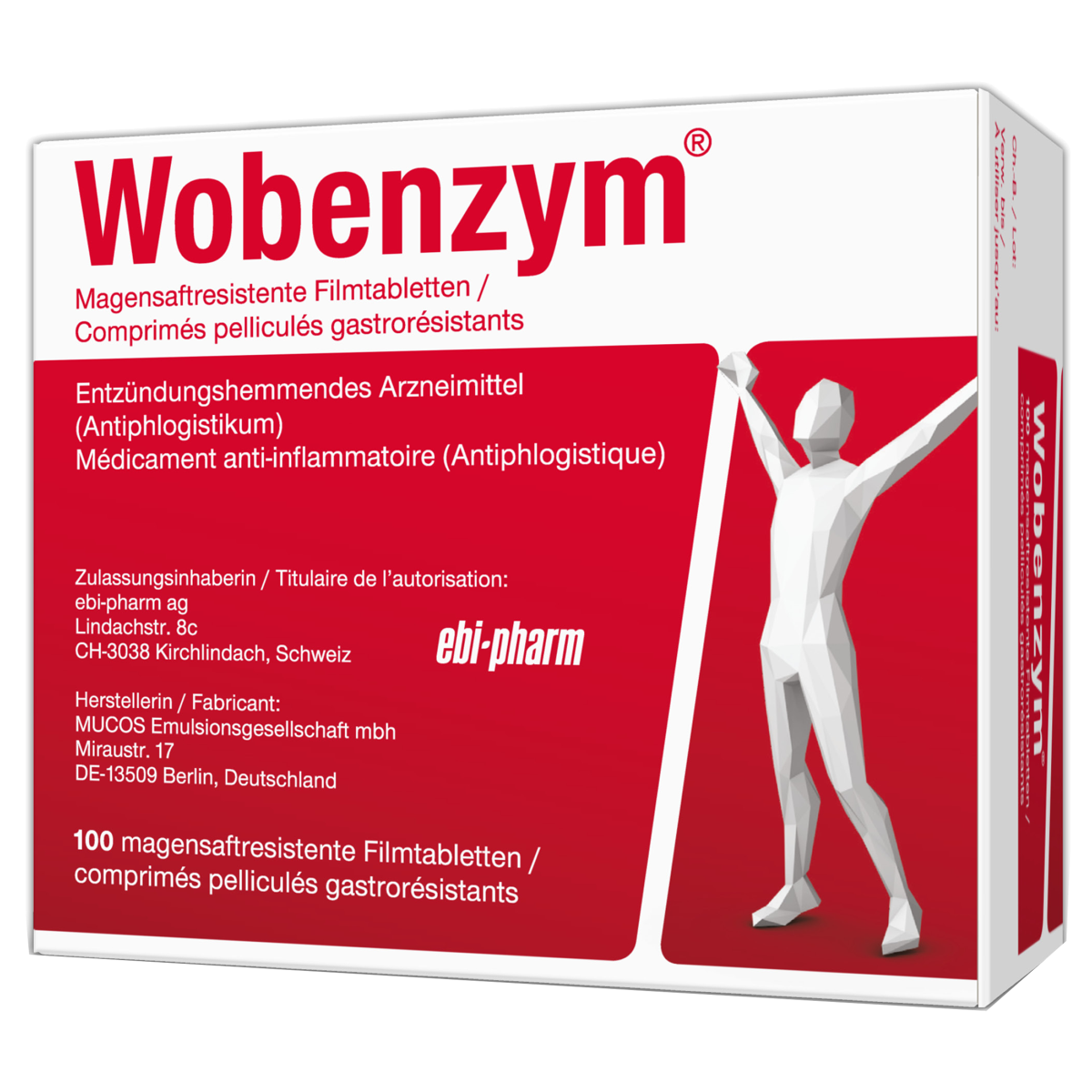 WOBENZYM Filmtabletten 100 Stück WOBENZYM Filmtabletten 100 Stück