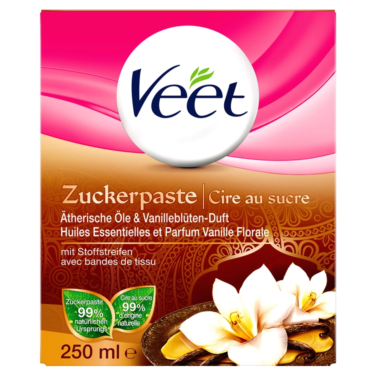 Veet Zuckerpaste Vanilla 250 ml Veet Zuckerpaste Vanilla 250 ml
