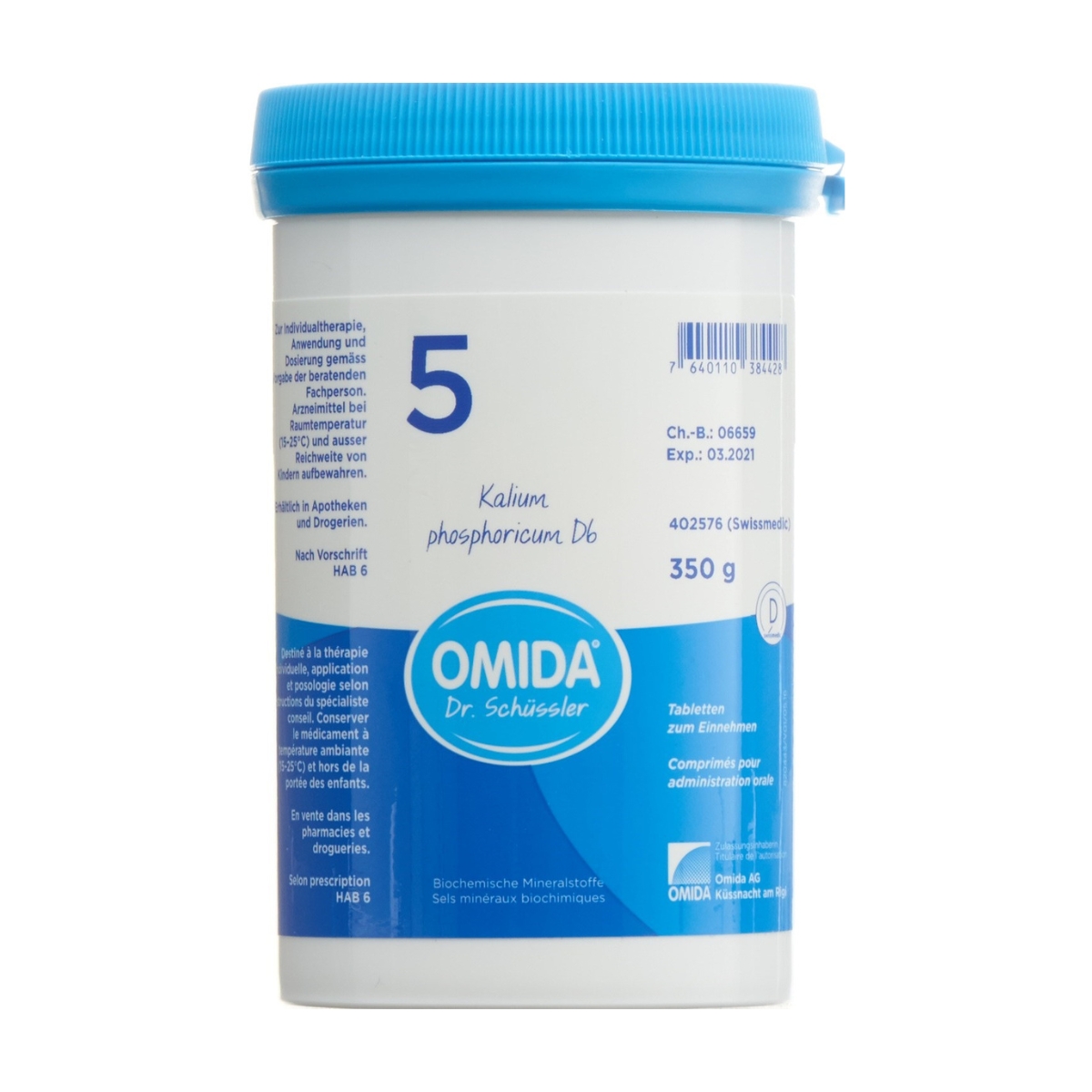 Omida Schüssler Nr 5 Tabletten D6 350 g