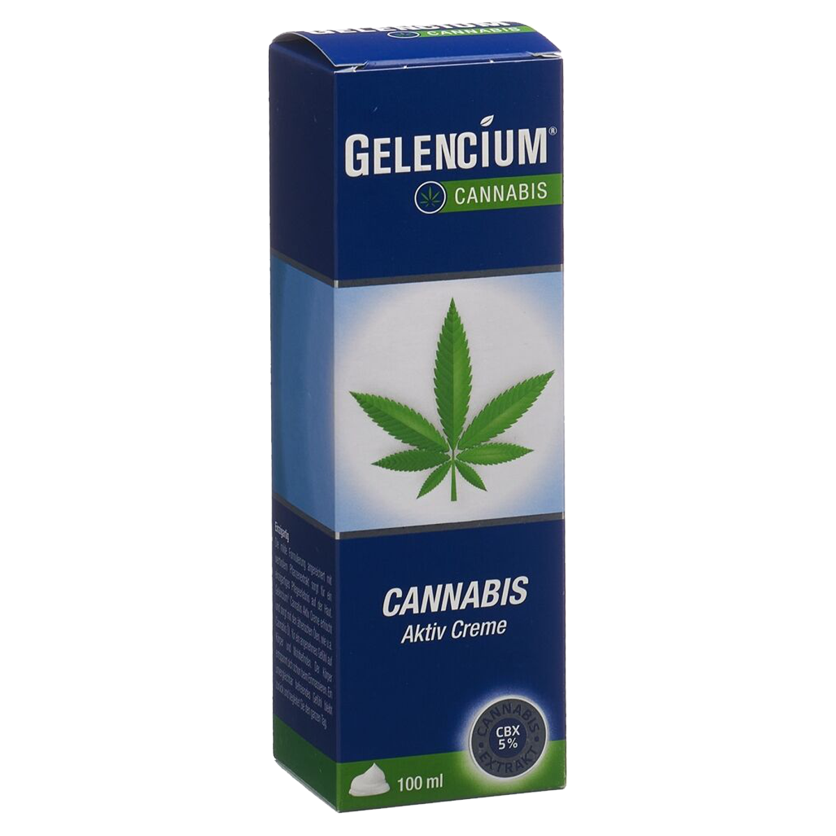 Gelencium Cannabis Aktiv Creme Dispenser 100 ml Gelencium Cannabis Aktiv Creme Dispenser 100 ml