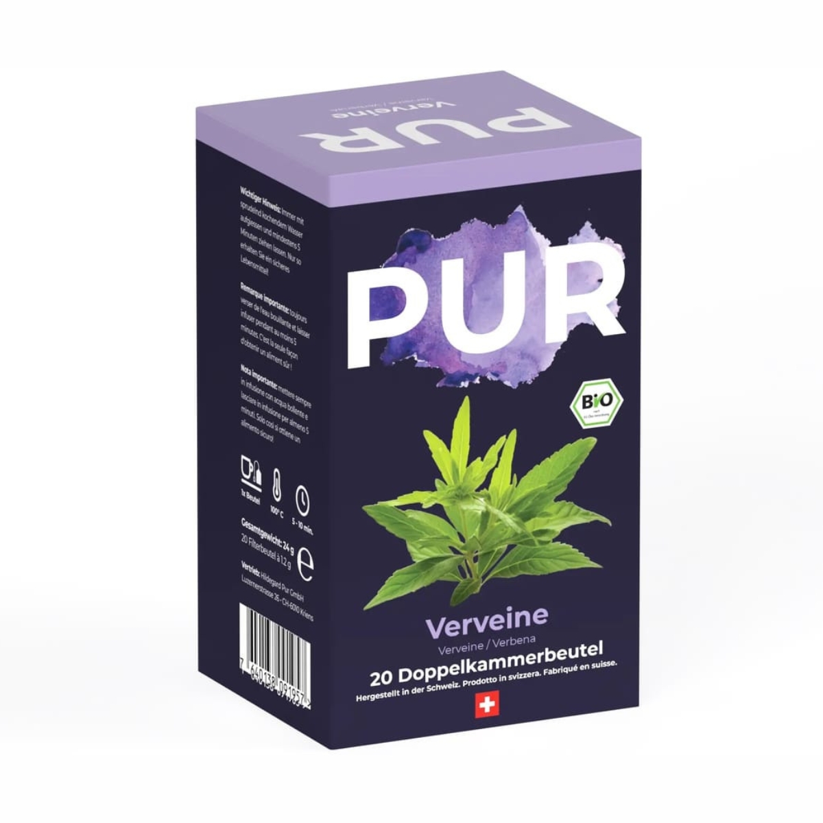 PUR Verveine Tee Beutel 20 Stück