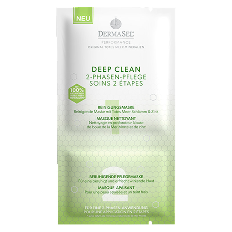 Dermasel 2 Phasen Maske Deep Clean 7+2ml