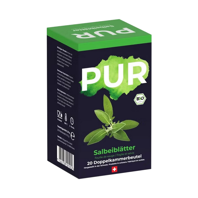PUR Salbeiblätter Tee 20 Beutel PUR Salbeiblätter Tee 20 Beutel