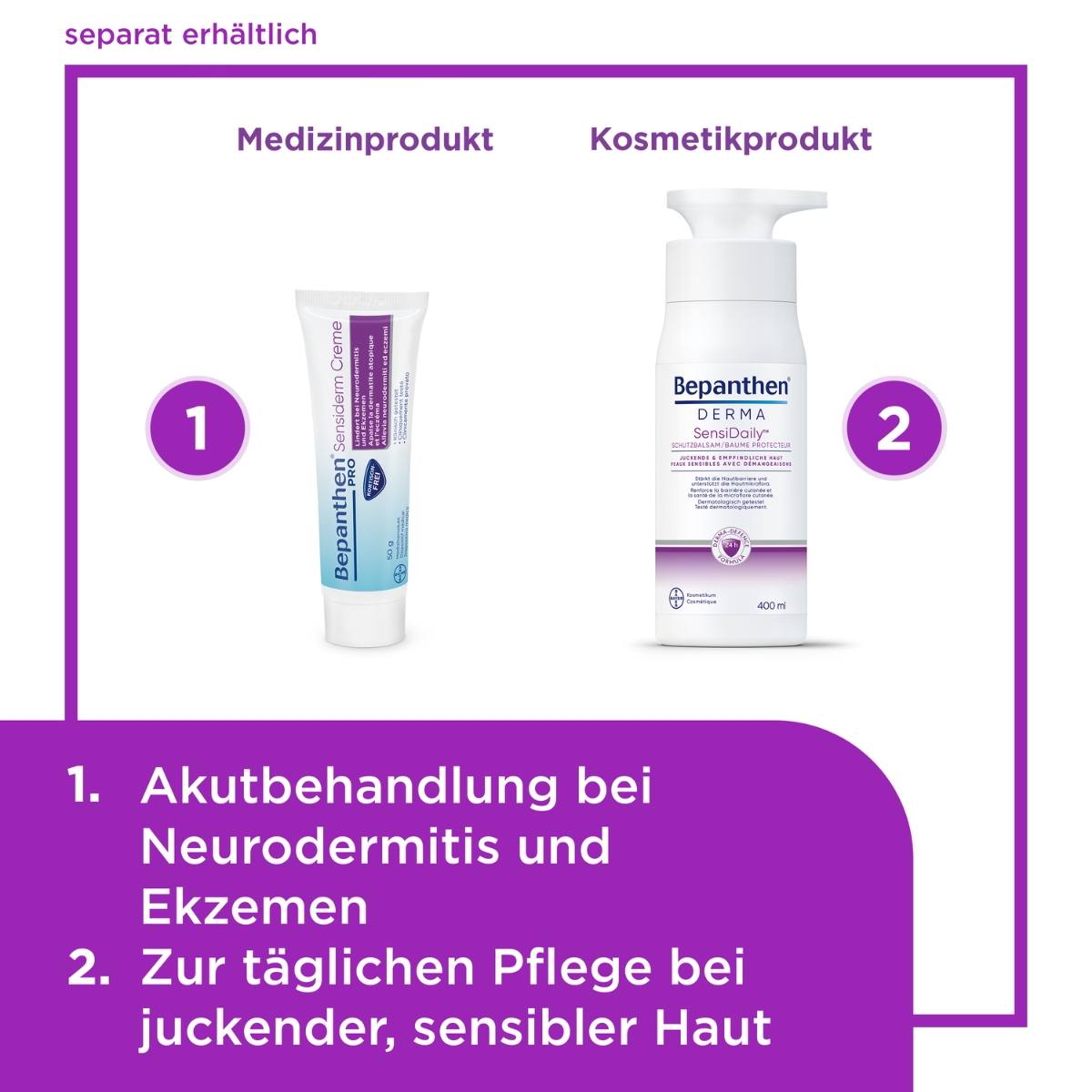 Bepanthen Derma SensiDaily Schutzbalsam 400 ml Bepanthen Derma SensiDaily Schutzbalsam 400 ml