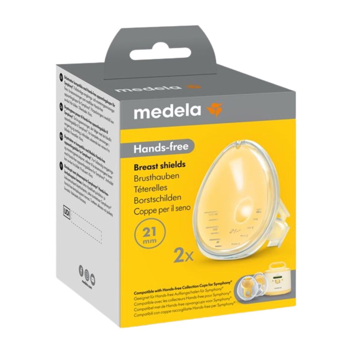 Medela Hands-free Brusthauben Symphony 2 Stück