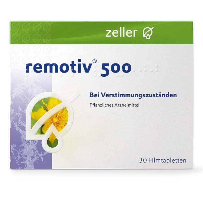 ZELLER Remotiv 500 mg 30 Stück ZELLER Remotiv 500 mg 30 Stück
