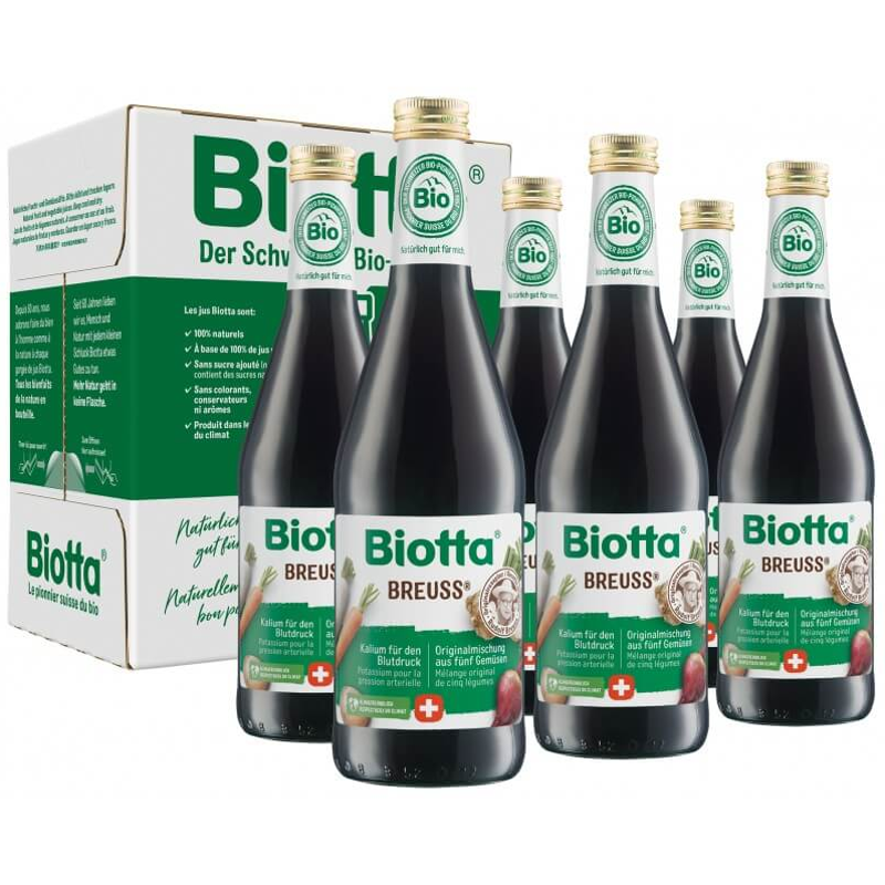 Biotta Breuss Bio 6 Fl 5 dl