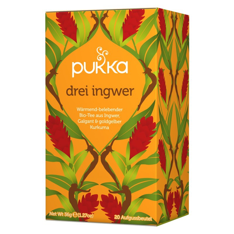 PUKKA Drei Ingwer Tee Bio Btl 20 Stk PUKKA Drei Ingwer Tee Bio Btl 20 Stk