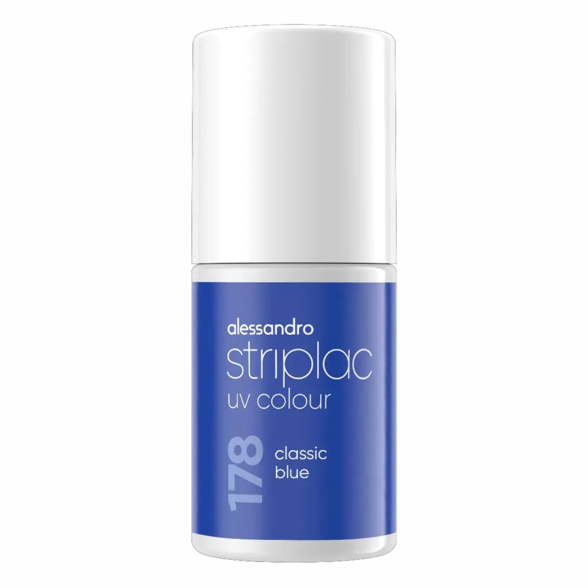 Image of Alessandro Striplac UV Colour Classic Blue 6.5 ml