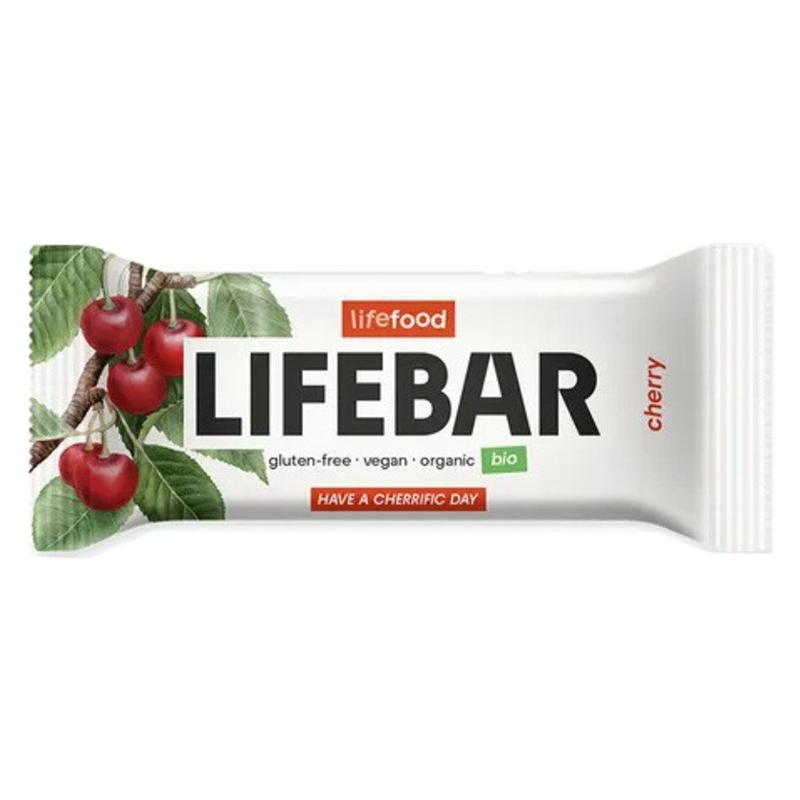 Lifefood Bio Lifebar Kirsche Energieriegel 40 g Lifefood Bio Lifebar Kirsche Energieriegel 40 g