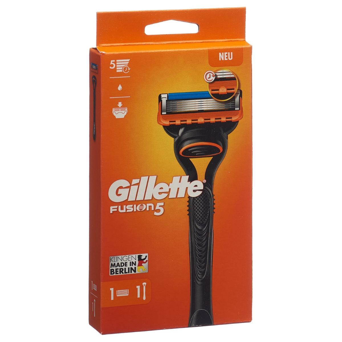 GILLETTE Fusion5 Rasierapparat 1 Klinge
