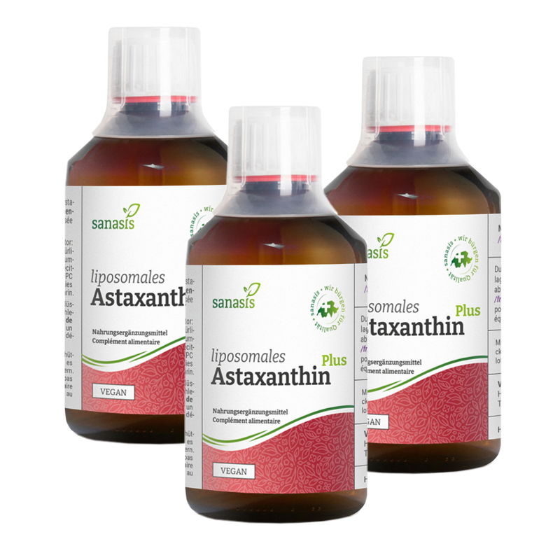 Sanasis Astaxanthin 3 x 250 ml