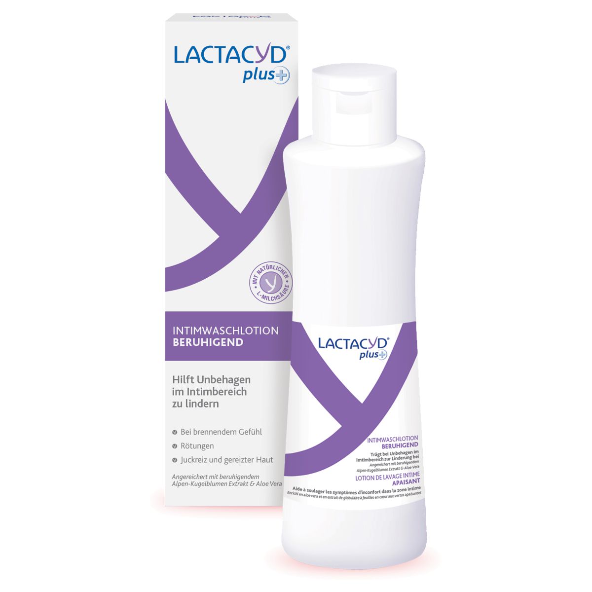 Image of Lactacyd Plus+ Intimwaschlotion Beruhigend 250 ml