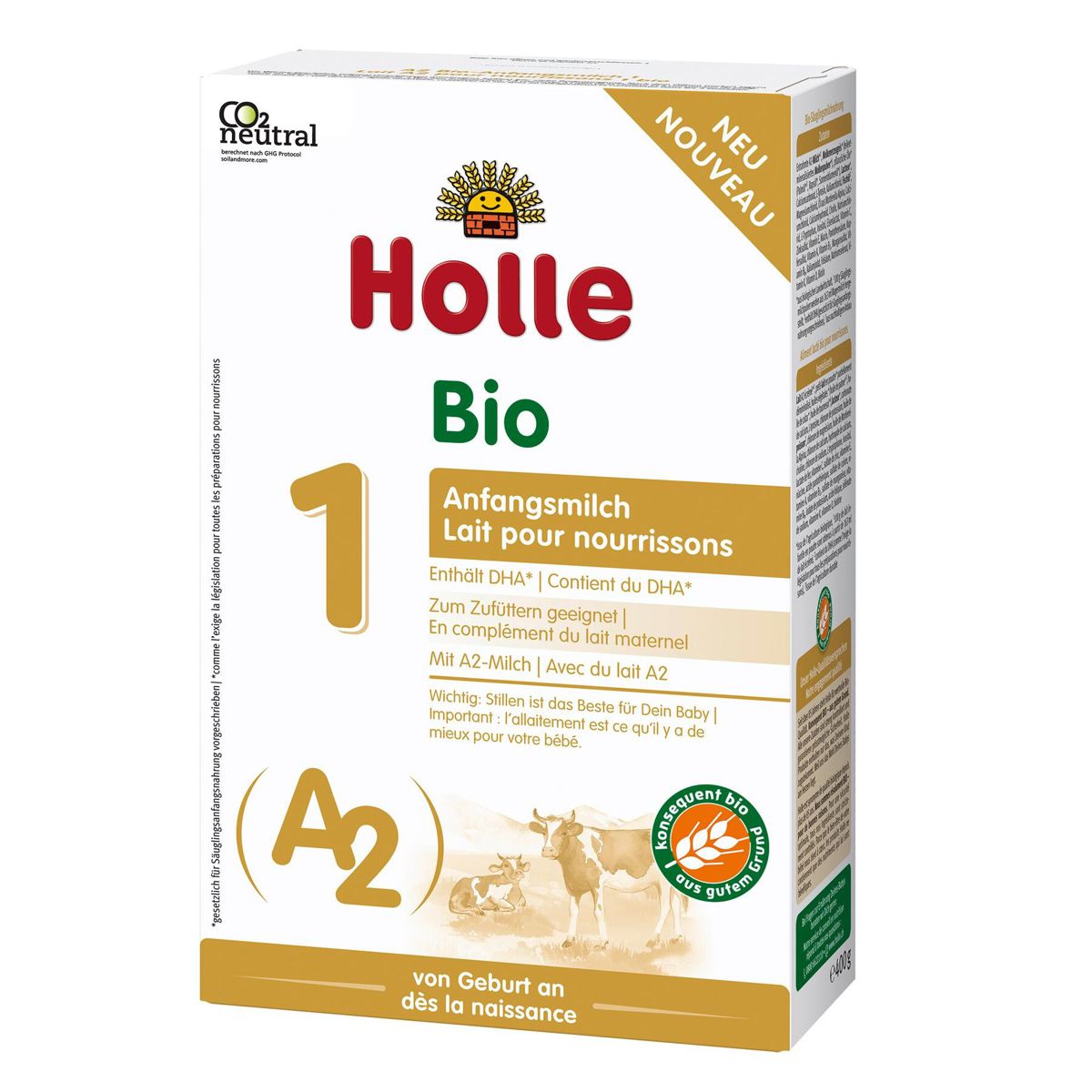 Holle A2 Bio-Anfangsmilch 1 400 g Holle A2 Bio-Anfangsmilch 1 400 g