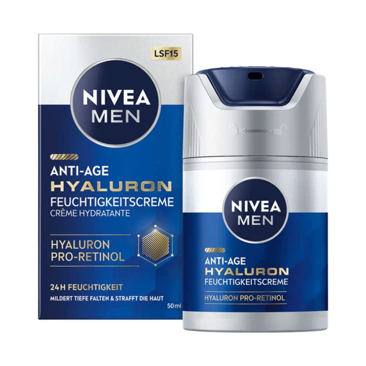 Nivea Men Gesichtscrème Anti-Age Hyaluron 50 ml