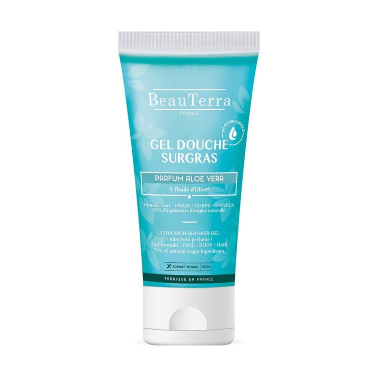 BeauTerra Duschgel reichhaltig Aloe Vera 100 ml