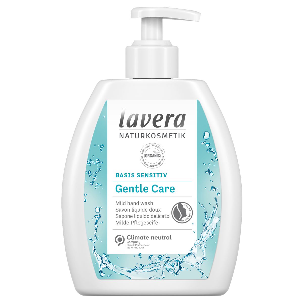 Lavera Pflegeseife Gentle Care Basis sensitiv 250 ml Lavera Pflegeseife Gentle Care Basis sensitiv 250 ml