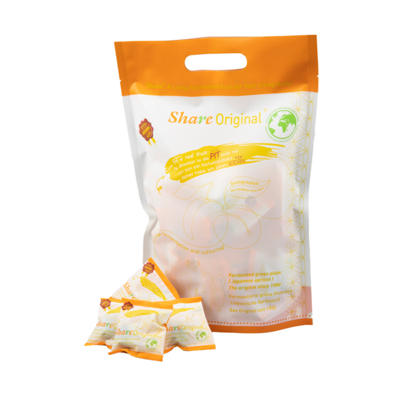 Share Original Pflaume fermentiert Beutel 500 g Share Original Pflaume fermentiert Beutel 500 g