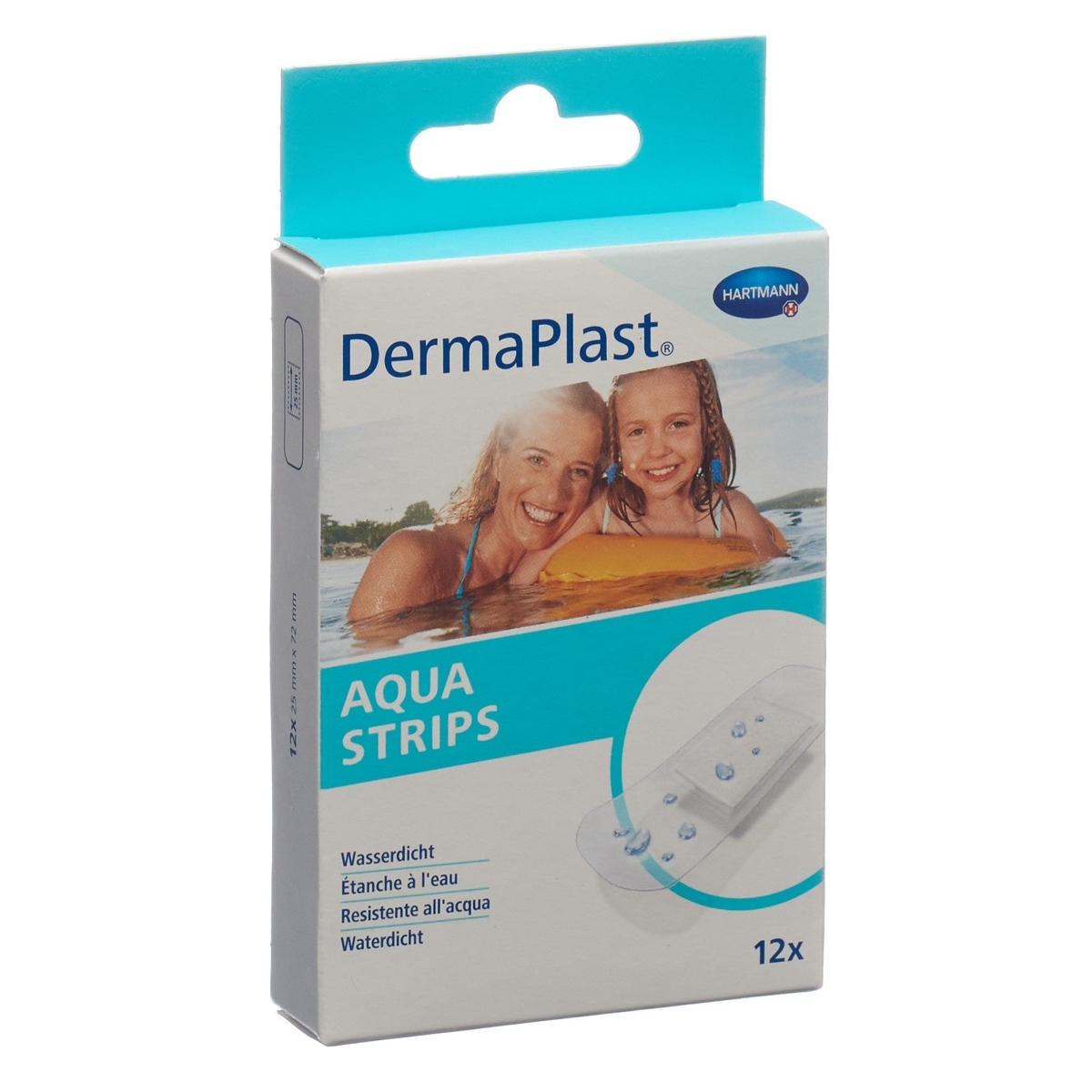 DERMAPLAST Aqua Strips 12 Stück