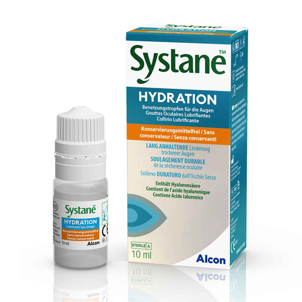 Systane Hydration gouttes mouillantes sans conservateur 10 ml