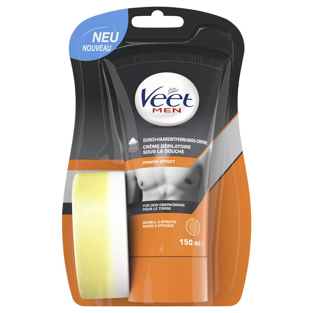 Veet for Men Enthaarungs Gelcreme Körper Tube 200 ml Veet for Men Enthaarungs Gelcreme Körper Tube 200 ml