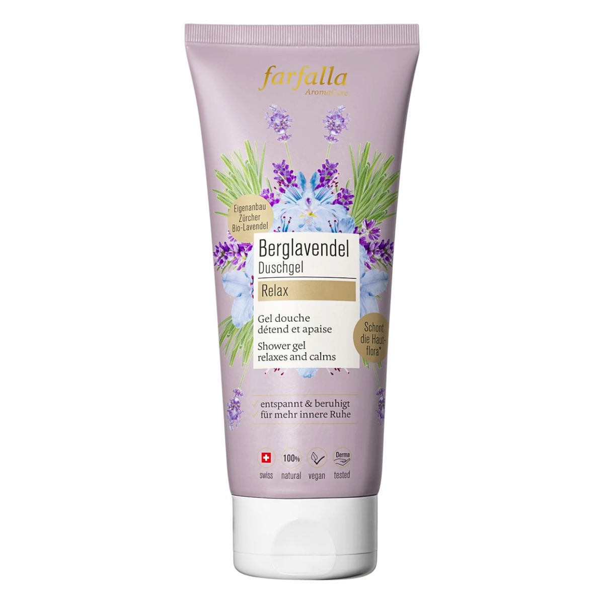 FARFALLA Duschgel Berglavendel Relax 200 ml