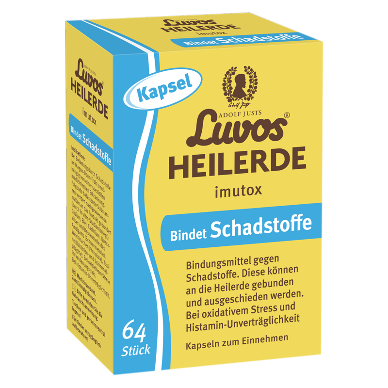 Luvos Heilerde Imutox Kapseln 64 Stück Luvos Heilerde Imutox Kapseln 64 Stück
