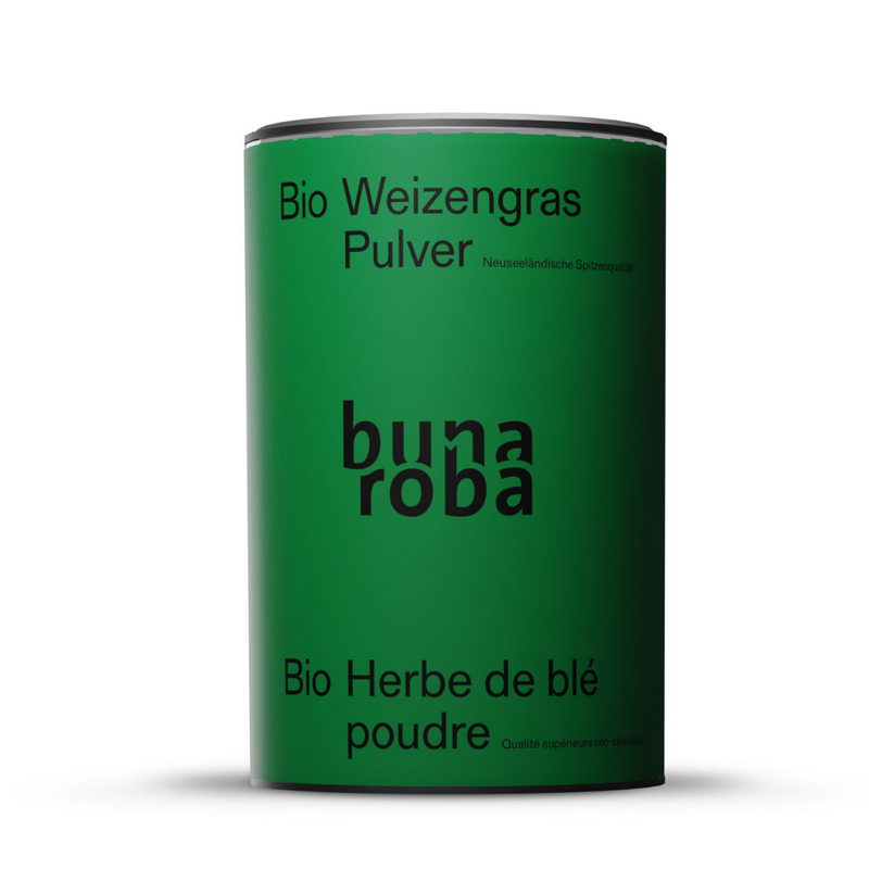 Bunaroba Weizengras Pulver Dose 125 g Bunaroba Weizengras Pulver Dose 125 g