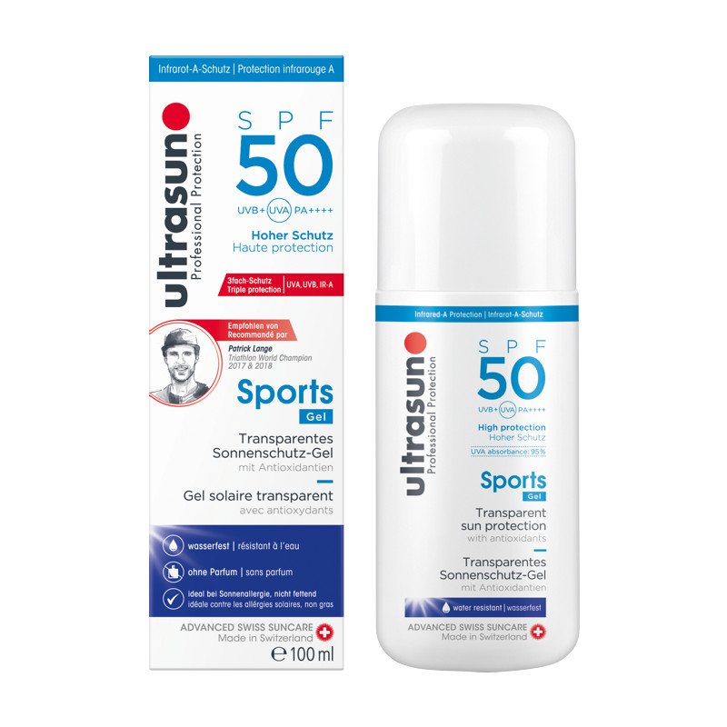 Ultrasun Sports Gel SPF 50 100 ml Ultrasun Sports Gel SPF 50 100 ml