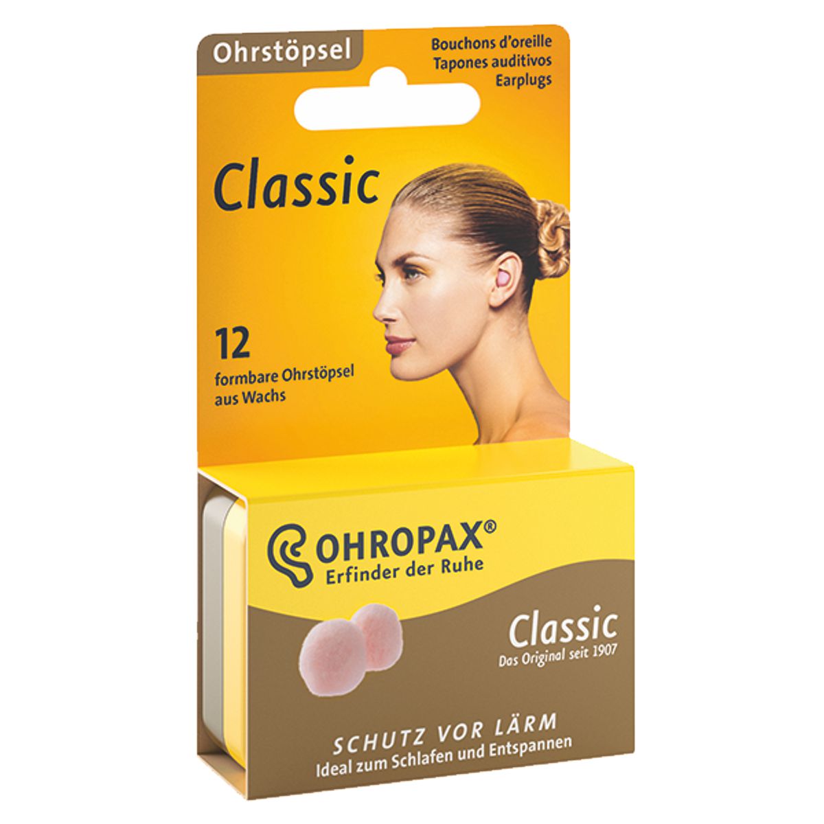 Ohropax Classic Wachskugeln 12 Stück